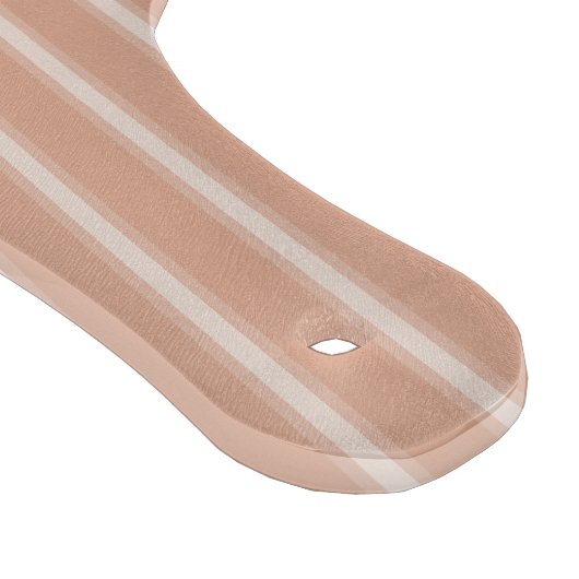 Elegant Stripe Script Typography Family Name Snijplank (Hoek)