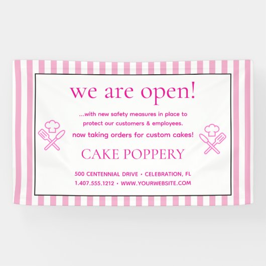 Elegant Striped Spandoek (Horizontaal)