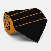 Elegant Striped Tie /  Elegante gestreifte Krawatt Stropdas (Opgerold)