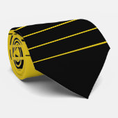 Elegant Striped Tie /  Elegante gestreifte Krawatt Stropdas (Opgerold)