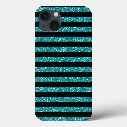 Elegant stripes op zwart decor Case-Mate iPhone case (Achterkant)