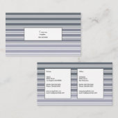 Elegant Stripes Visitekaartje (Voorkant / Achterkant)