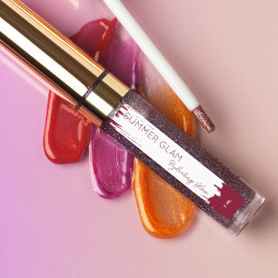 Elegant Stroke Lip Gloss Cosmetisch Rood Label