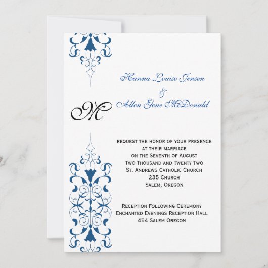 Elegant Strokes Kaart (Voorkant)