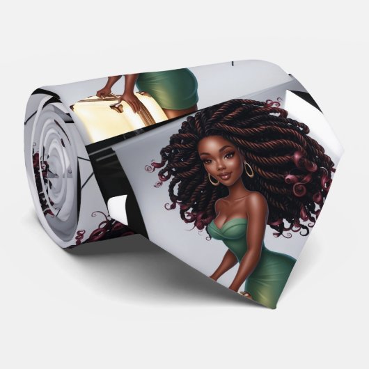 Elegant Stropdas (Opgerold)