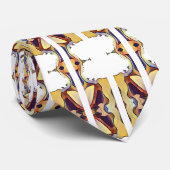 Elegant Stropdas Collectie: Aangepast grafisch ont (Opgerold)