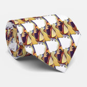 Elegant Stropdas Collectie: Aangepast grafisch ont (Opgerold)