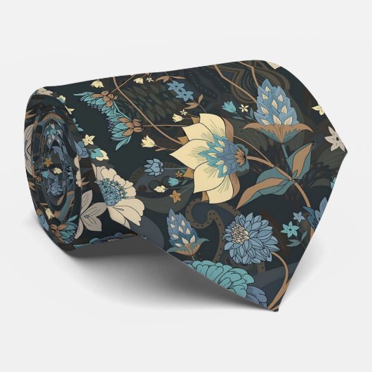 Elegant Stropdas Collectie: Aangepast grafisch ont (Opgerold)