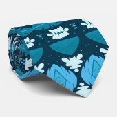 Elegant Stropdas Collectie: Aangepast grafisch ont (Opgerold)