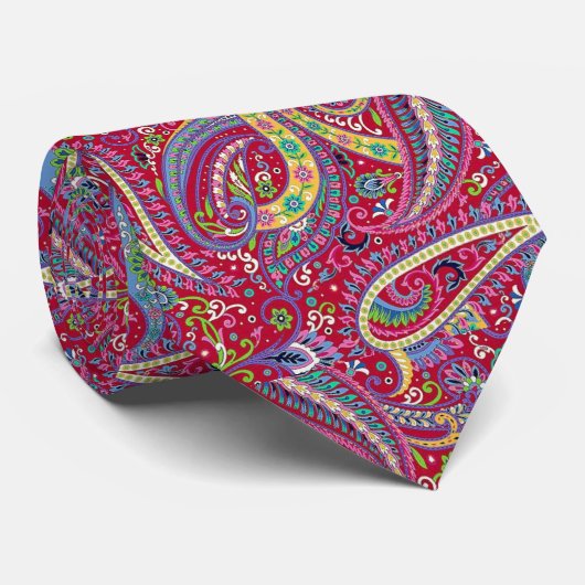 Elegant Stropdas Collectie: Aangepast grafisch ont (Opgerold)