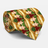 Elegant Stropdas Collectie: Aangepast grafisch ont (Opgerold)