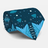 Elegant Stropdas Collectie: Aangepast grafisch ont (Opgerold)