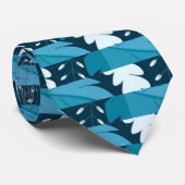 Elegant Stropdas Collectie: Aangepast grafisch ont (Opgerold)