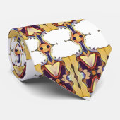 Elegant Stropdas Collectie: Aangepast grafisch ont (Opgerold)