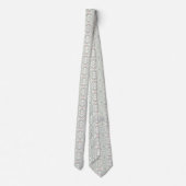 Elegant Stropdas Collectie: Aangepast grafisch ont (Achterkant)