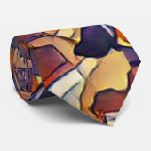 Elegant Stropdas Collectie: Aangepast grafisch ont (Opgerold)