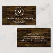 Elegant Student Visitekaartjes Contactkaartje (Voorkant / Achterkant)