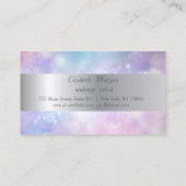 Elegant Stylish Bokeh Loyalty Kaart (Achterkant)