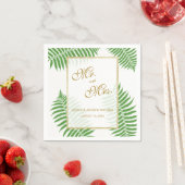 Elegant Stylish Bracken Wedding Servetten (Insitu)