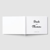 Elegant Stylish Chic Modern Simple Minimalist  Gastenboek (Volledig)