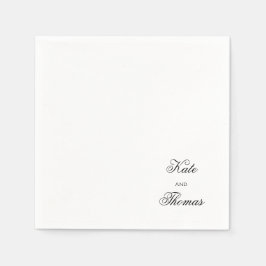 Elegant Stylish Chic Modern Simple Minimalist Napk Servet