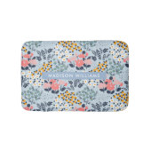 Elegant Stylish Flowers Minimalist Bath Mat (Voorkant)