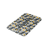 Elegant Stylish Flowers Minimalist Bath Mat (Gekanteld)