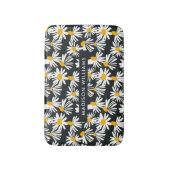 Elegant Stylish Flowers Minimalist Bath Mat (Voorkant Verticaal)