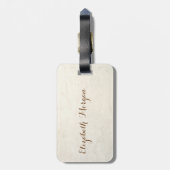 Elegant Stylish, Future Mrs. Bagagelabel (Achterkant verticaal)