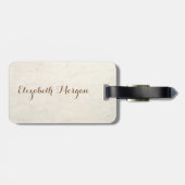 Elegant Stylish, Future Mrs. Bagagelabel (Achterkant horizontaal)