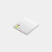 Elegant Stylish Girly, Cartoon Froog Post-it® Notes (Schuin)