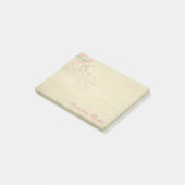 Elegant Stylish Girly, Cherry Branch Post-it® Notes (Schuin)