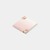 Elegant Stylish Girly , Rozen Post-it® Notes (Schuin)