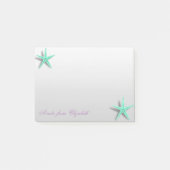 Elegant Stylish Girly, Starfish Post-it® Notes (Voorkant)
