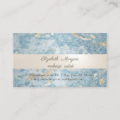 Elegant Stylish Marble Loyalty Kaart (Achterkant)