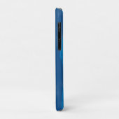 Elegant Stylish Ocean Waves Blue Gold Waterverf Case-Mate iPhone Case (Achterkant/links)