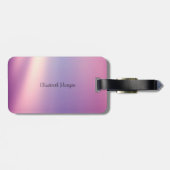 Elegant Stylish Shiny Diamonds Ballerina Bagagelabel (Achterkant horizontaal)