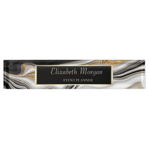 Elegant Stylish White Marble Naambordje