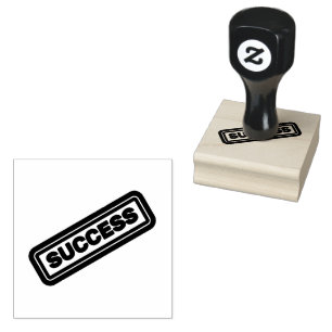 Elegant succes gedrukt houten kunst pruimeninkt we rubberstempel