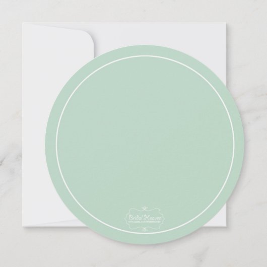 Elegant Succulent Botanisch Vrijgezellenfeest Kaart (Achterkant)