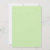 Elegant Succulent Cross Christening Religieuze Kaart (Achterkant)