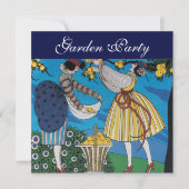 ELEGANT SUMMER GARDEN PARTIJ KAART (Voorkant)