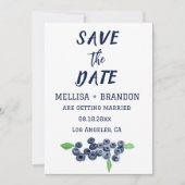 Elegant Summer Ocean Waves Beach Wedding Kaart (Voorkant)