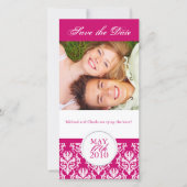 Elegant Summer Save the Date Photocard (Voorkant)