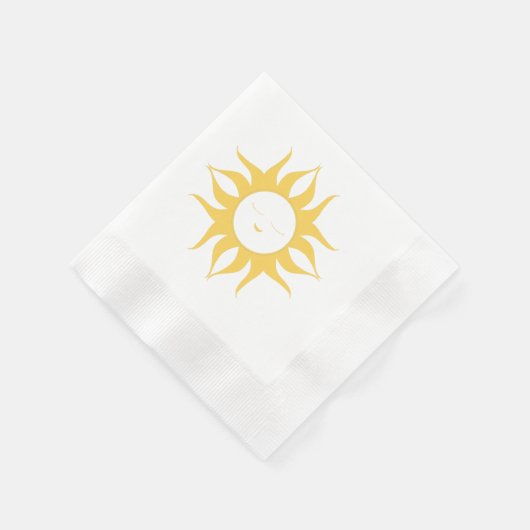 Elegant Sun Design Papier Servet (Hoek)