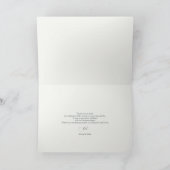 Elegant Sunflower Bedankkaart (Binnen)