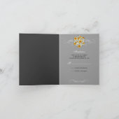 Elegant Sunflower Daisies Bouquet RSVP (Binnen)