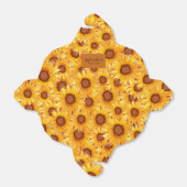 Elegant Sunflower Florals Wedding Favor Box Bedankdoosjes (Uitgevouwen)