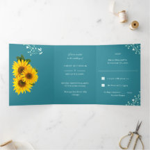 Elegant Sunflower Wedding