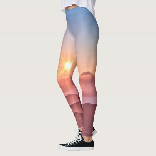 Elegant Sunshine Mountains | LEGGINGS (Links)